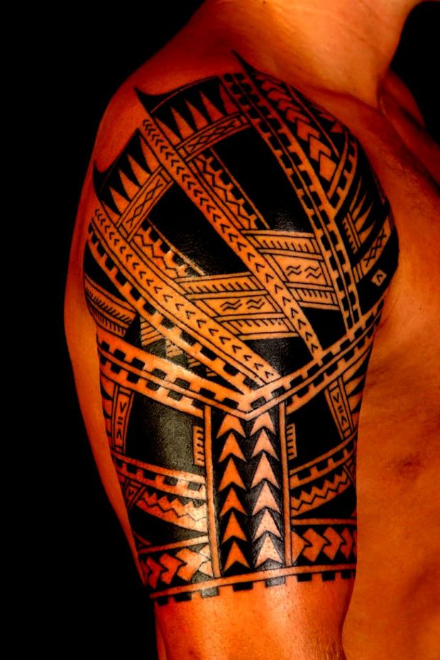 tatuaż maori