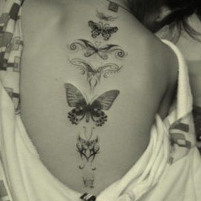 tatuaże motyle