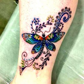 tatuaże motyle 35394